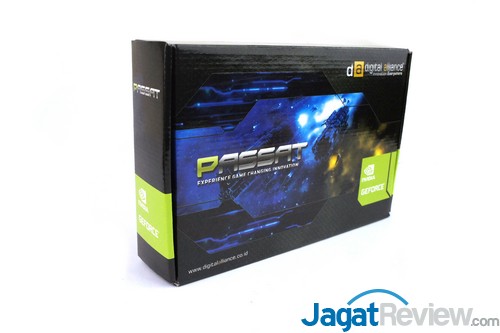 Preview Digital Alliance GeForce 750 Ti OC 1 Kemasan paket penjualan dari GTX 750 Ti milik Digital Alliance.
