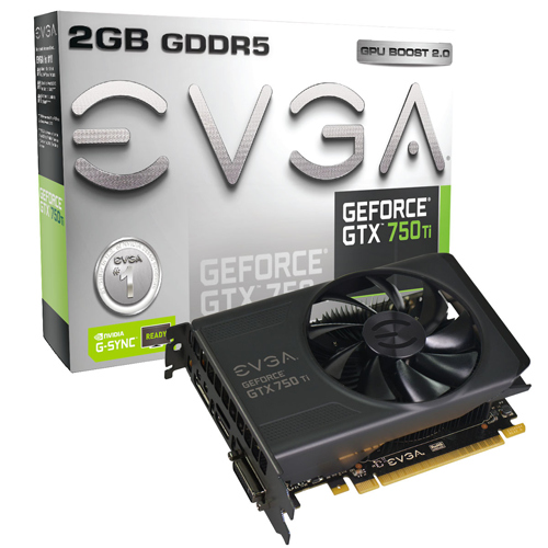 Parade VGA NVIDIA GeForce GTX 750 Ti 4 EVGA GTX 750 Ti 1020 1085 5400