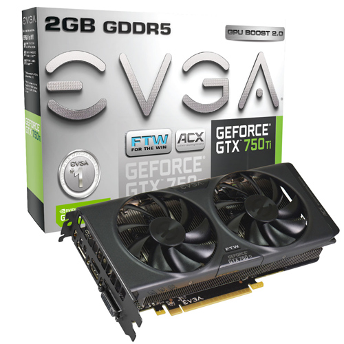 EVGA GTX 750 Ti FTW with ACX Cooling 1189 1268 5400