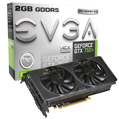 EVGA GTX 750 Ti with ACX Cooling 1059 1137 5400