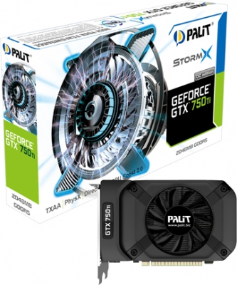 PALIT GTX 750 Ti STORMX 1085 1163 5400