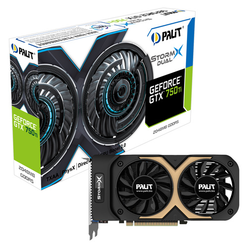 PALIT GTX 750 Ti STORMX DUAL 1202 1281 6008