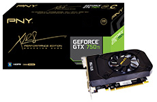 PNY GTX 750 Ti 1020 1085 5400