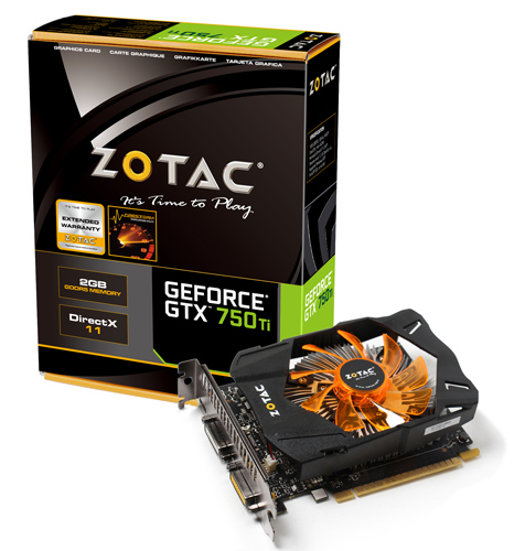 ZOTAC GTX 750 Ti 1033 1111 5400