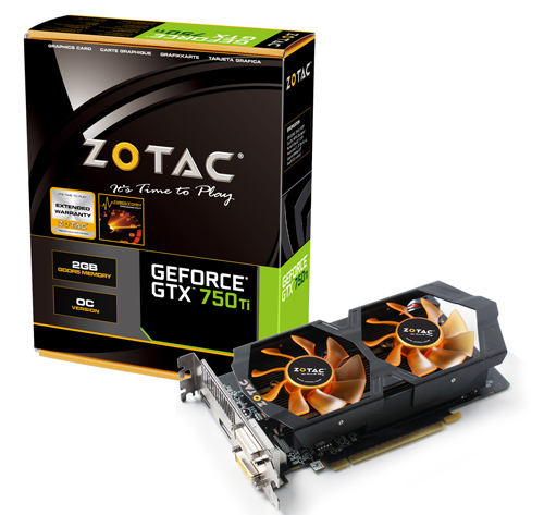 ZOTAC GTX 750 Ti OC 1046 1124 5400