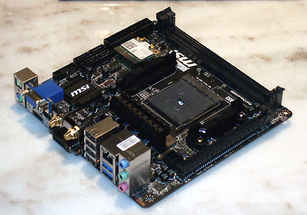 MSI Luncurkan Motherboard Mini-ITX untuk AMD Kaveri 6 msi