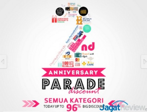 Rayakan Hari Jadi Ke-2 Lazada Gelar Parade Diskon! 1 2nd