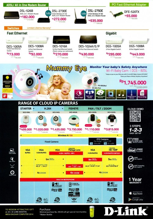Mega Bazaar Consumer Show 2014: Promo Murah Ragam Aksesoris Komputer 7 DLINK_02