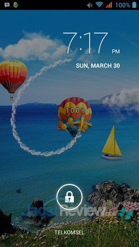 Evercoss Elevate A66s - Lock Screen