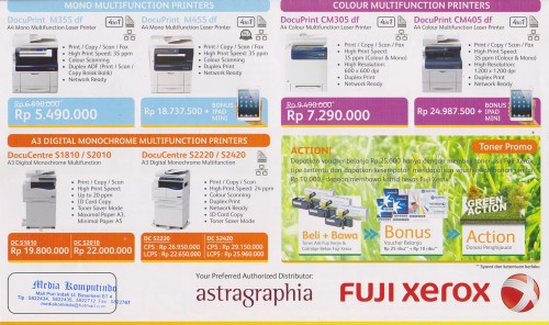 Mega Bazaar Consumer Show 2014: Promo Murah Ragam Aksesoris Komputer 8 FUJIZEROX04