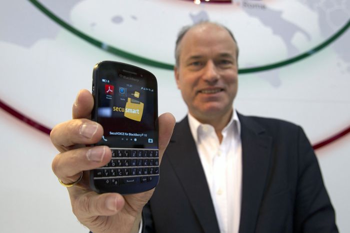 Secusmart Encyrpted BlackBerry