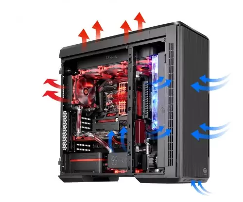 Thermaltake Urban T81 Full-Tower Chassis provide supreme air cooling system and extensive liquid cooling support_1