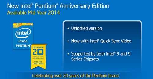 intel unlocked pentium