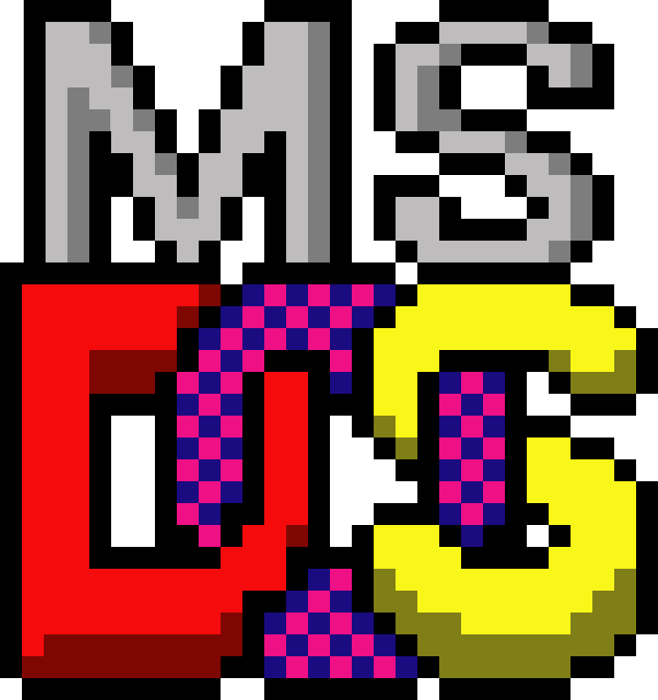 logo msdos