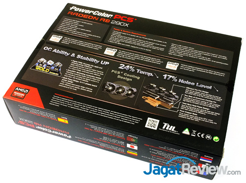 Review PowerColor PCS+ R9 290X: Dinginnya Hawaii XT Untuk Gaming Bertenaga 24 powercolor r9 290x pcs+ back box