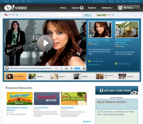 Yahoo Bakal Bikin Tandingan YouTube 1 yahoo