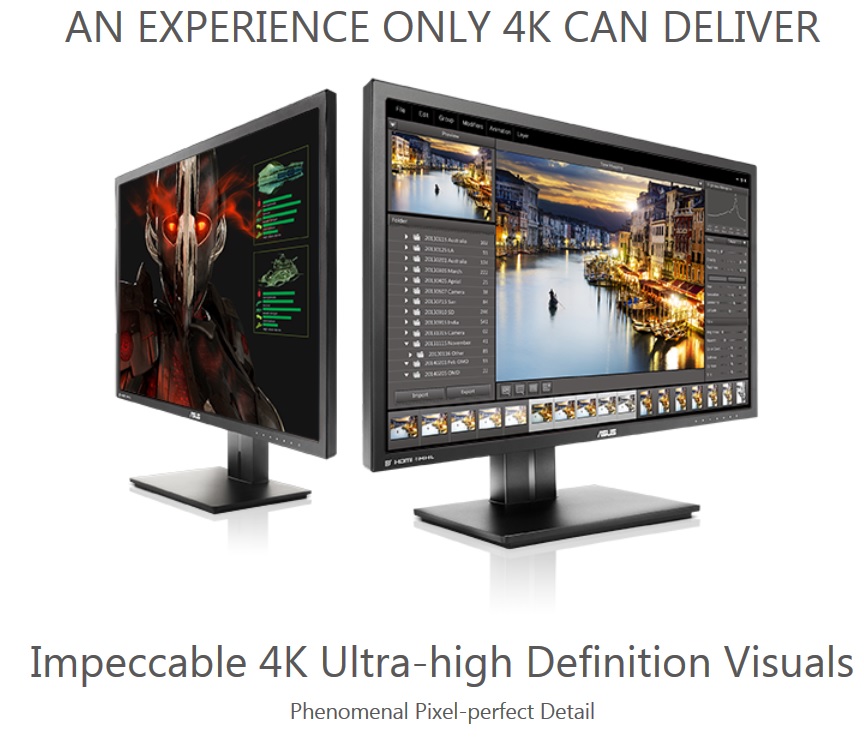 ASUS Luncurkan LCD Monitor 28 ASUS PB287Q 4K a