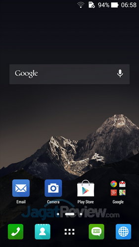 Review ASUS ZenFone 6: Smartphone Android Intel Layar Lebar Murah 9 ASUS ZenFone 6 - Homescreen utama