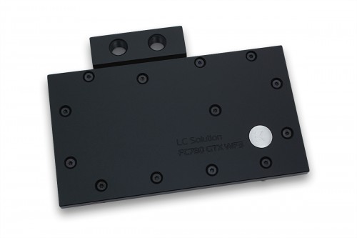 Water Block Khusus Gigabyte GTX 780 Ti WindForce 3X Dari EK! 3 EK-FC780-GTX-WF3_NA_front_1200