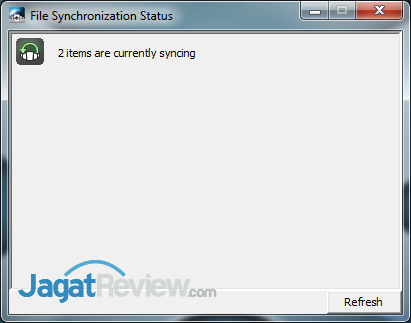 Hands-On HCP Anywhere: Cloud Storage & File Sharing dari Hitachi 6 HCP Anywhere - Sync Status