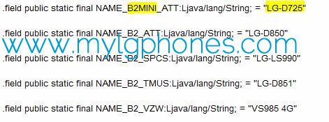 Spesifikasi Layar dan Kamera Smartphone LG G3 MINI Bocor di Internet 2 LG G3 minia
