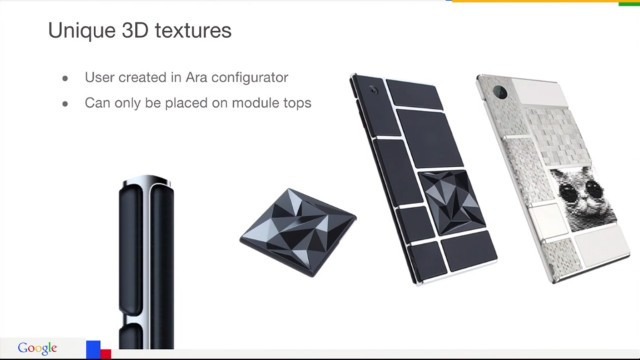 Project Ara 3D textures