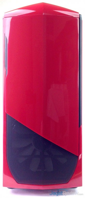 Hands-On NZXT Phantom 530: Hot, Red, And Sexy! 6 Sisi bagian depan casing
