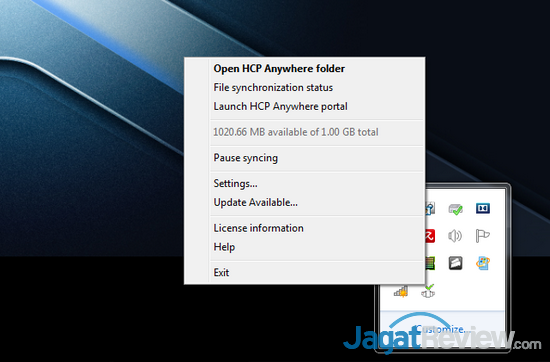 Hands-On HCP Anywhere: Cloud Storage & File Sharing dari Hitachi 1 Taskbar