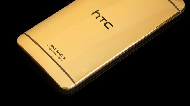 gold htc one 1 2