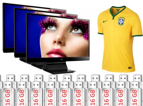 Pengumuman Pemenang Kuis Berhadiah Kaos Bola Brazil (Nike), 20 Flashdisk 16GB, dan 3 Monitor ViewSonic! 1 Kuis-Viewsonic
