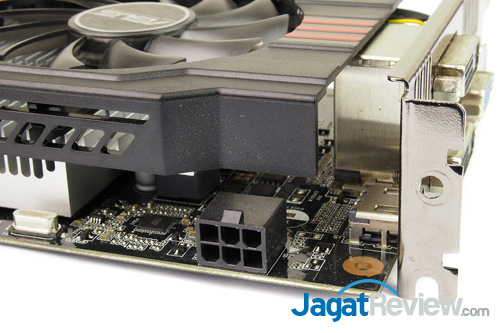 Tes Perbandingan GeForce GTX 750 Ti: VGA NVIDIA asus gtx 750 ti dual fan cooling oc power connector