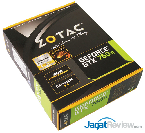 zotac gtx 750 ti oc front box