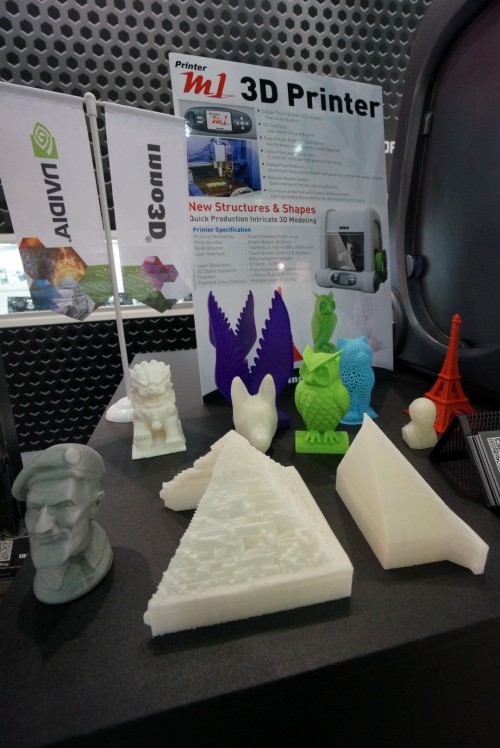 contoh hasil dari printer 3D milik Inno3D