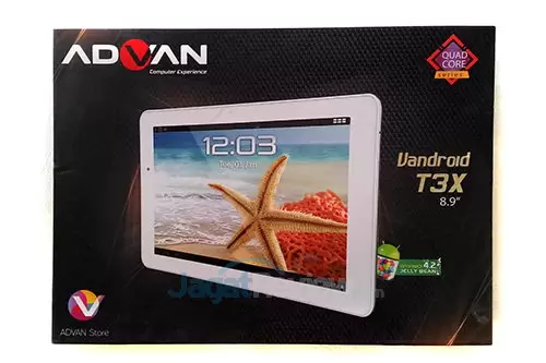 Advan Vandroid T3x Kemasan