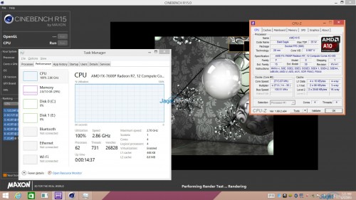 Preview AMD FX-7600P: Kaveri versi Mobile 7 CPU_4threadLoad