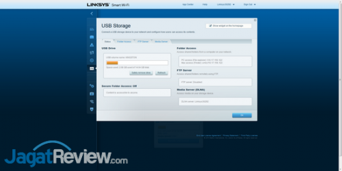 Hands-On Review Linksys EA6900: Router Wireless AC yang Linksys EA6900 - 10 (SS)