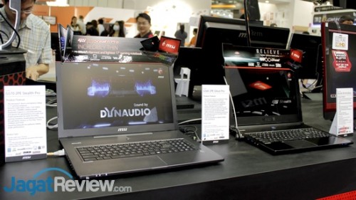 GS70 2PE Stealth Pro dan GS60 2PE Ghost Pro, kedua laptop gaming tipis ini dilengkapi dengan Core i7 terbaru dan pengolah grafis GTX 870M.