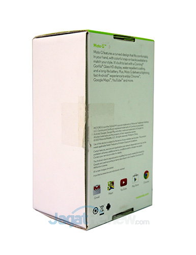 Moto G - Kemasan Belakang