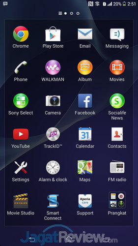 Review Xperia T2 Ultra Dual: Smartphone Android 6 Inci Dual-SIM dari Sony 13 SS Home Xperia T2 Ultra (6)