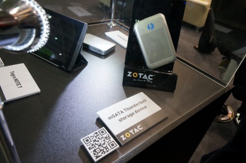 Produk Storage mSATA Thunderbolt dr Zotac