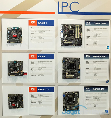 booth raid ecs multimedia & ipc motherboard