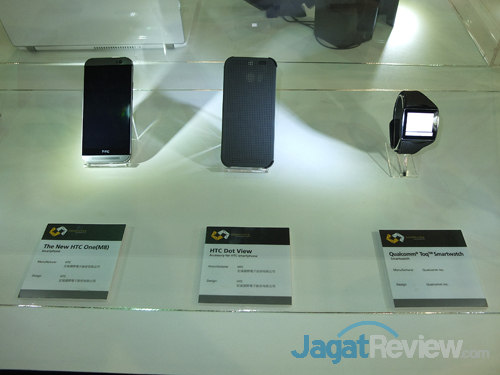 Computex d&i Awards 2014: Jajaran Produk IT Unggulan Ditampilkan 23 d&i awards computex 2014 htc one (m8) - htc dot view - qualcomm toq smartwatch