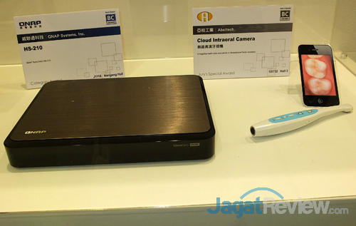 qnap hs-210 & abeltech cloud intraoral camera