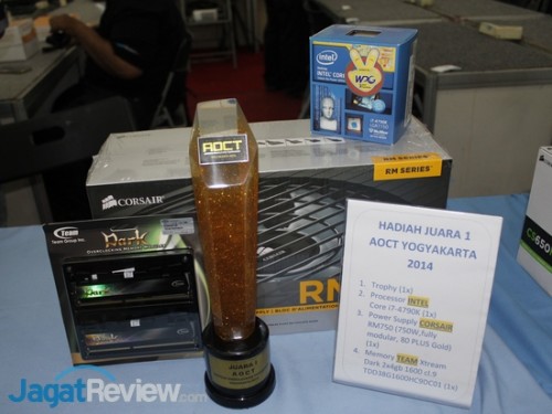 AOCT 2014 Yogyakarta: Jawara Overclocker Amatir Telah Terpilih 2 Hadiah untuk Juara 1