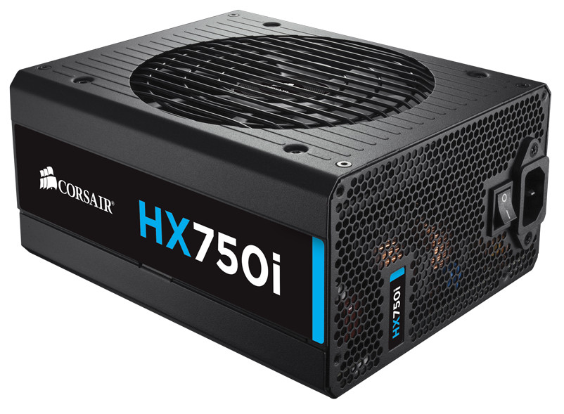 Corsair Rilis Power Supply HXi Series 10 Corsair HX750i 01