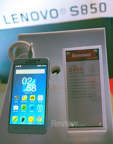 Lenovo Luncurkan S850 3 Lenovo S850