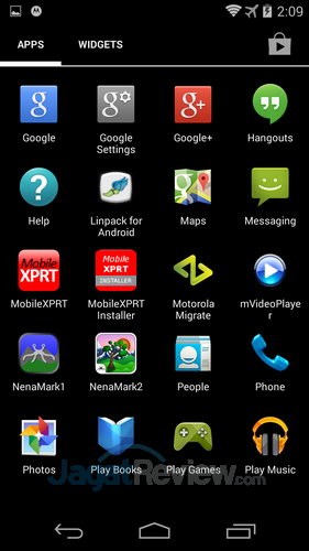 Review Moto G: Smartphone Dual SIM Murah Pertama Motorola 7 Moto G - App Drawer