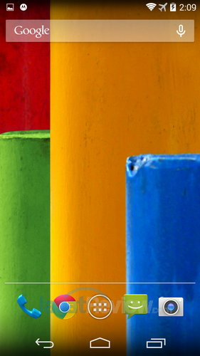 Review Moto G: Smartphone Dual SIM Murah Pertama Motorola 5 Moto G - Homescreen 4