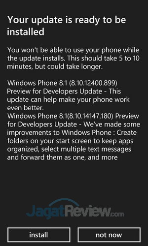 WP8.1GDR1 - Update