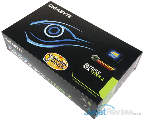 gigabyte nvidia gtx titan z front box